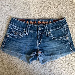 Rock Revival Debbie denim jean short 26